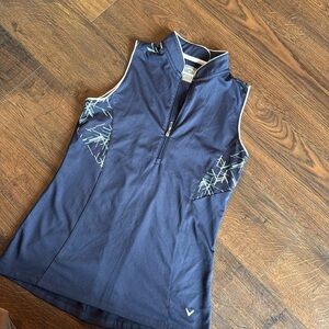 Ladies, Callaway, collarless golf shirt